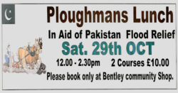 Ploughman's for Pakistan Poster